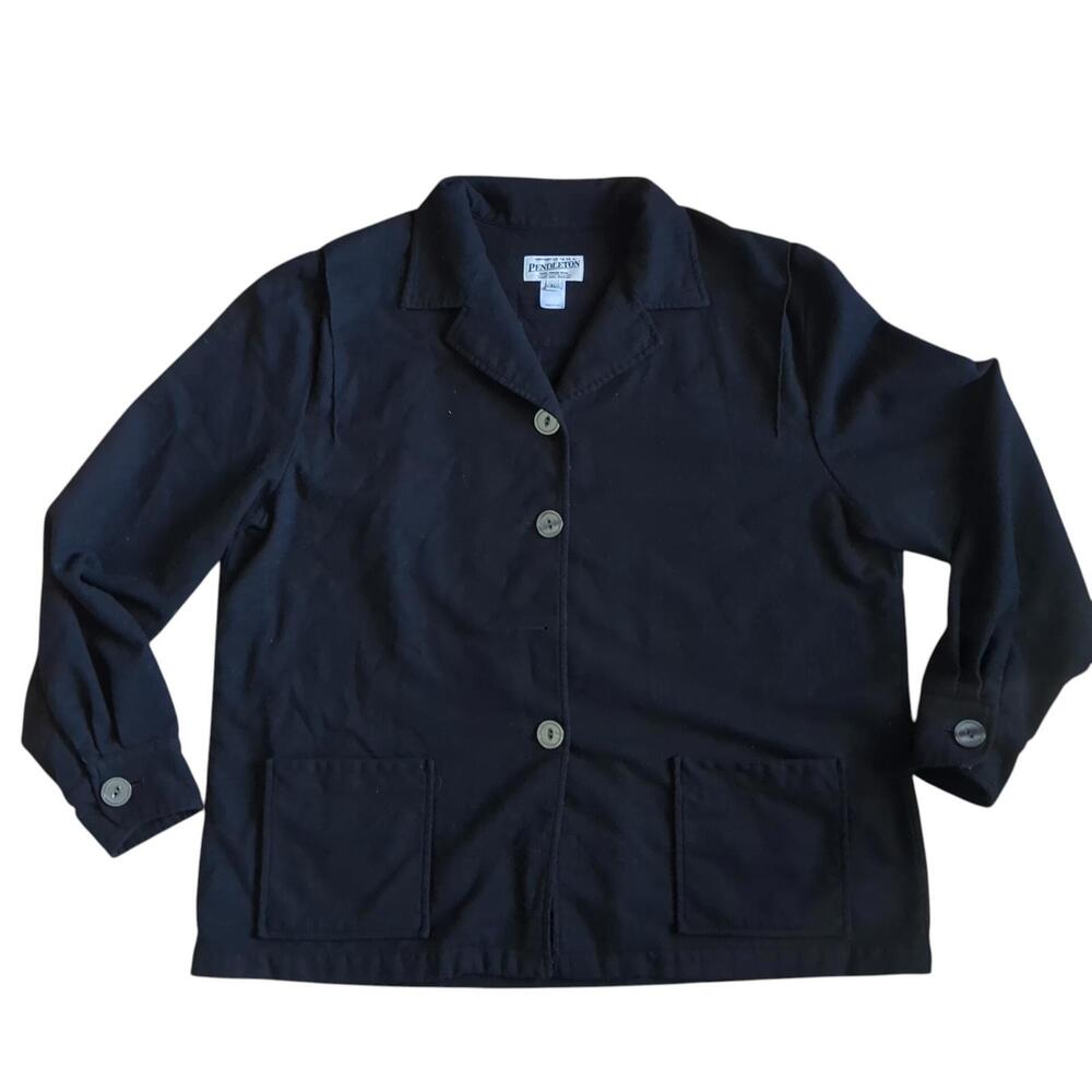 Pendleton Black Limited Edition Wool Performance Jacket